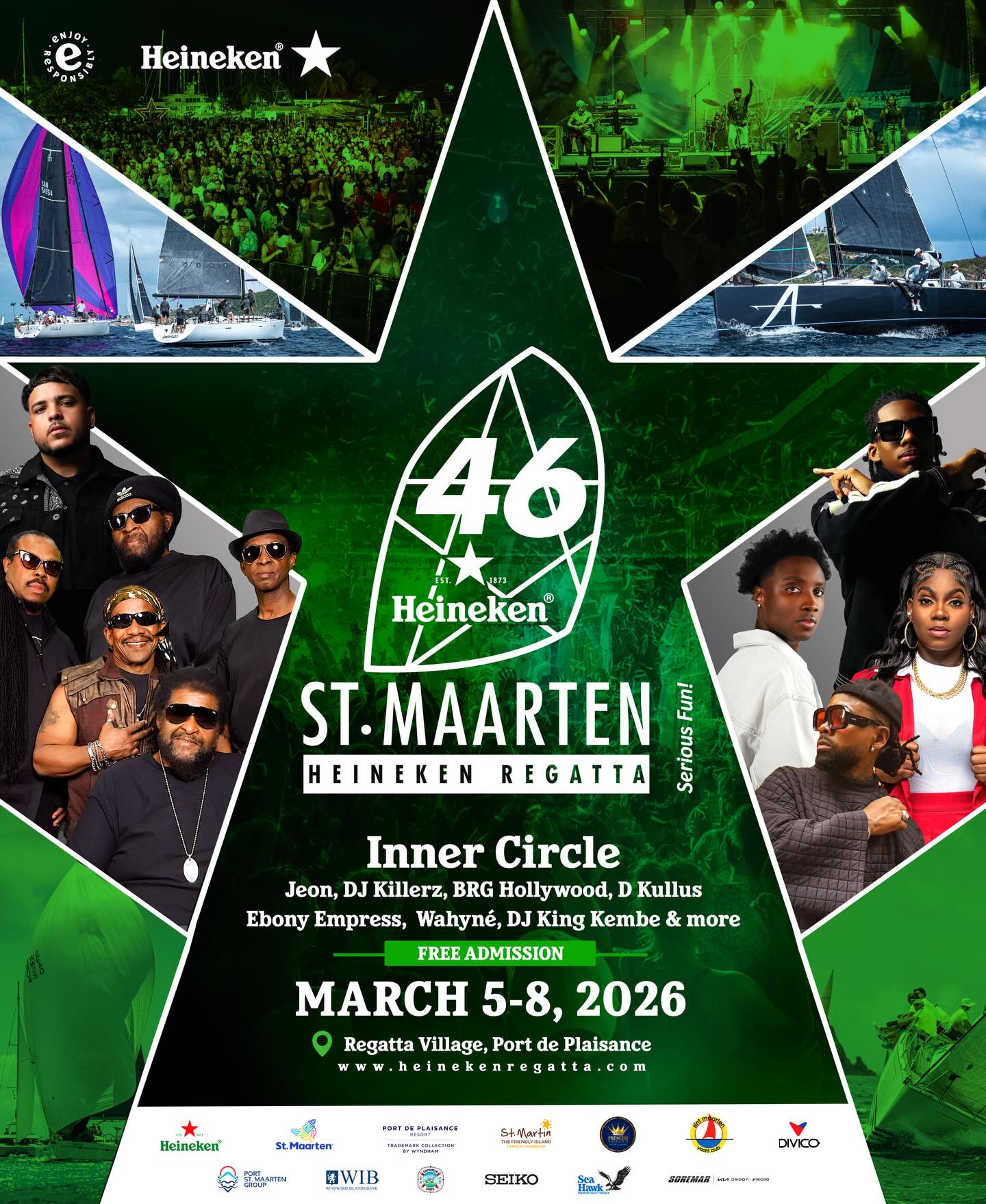 46e Heineken Regatta-march 5 to 82026