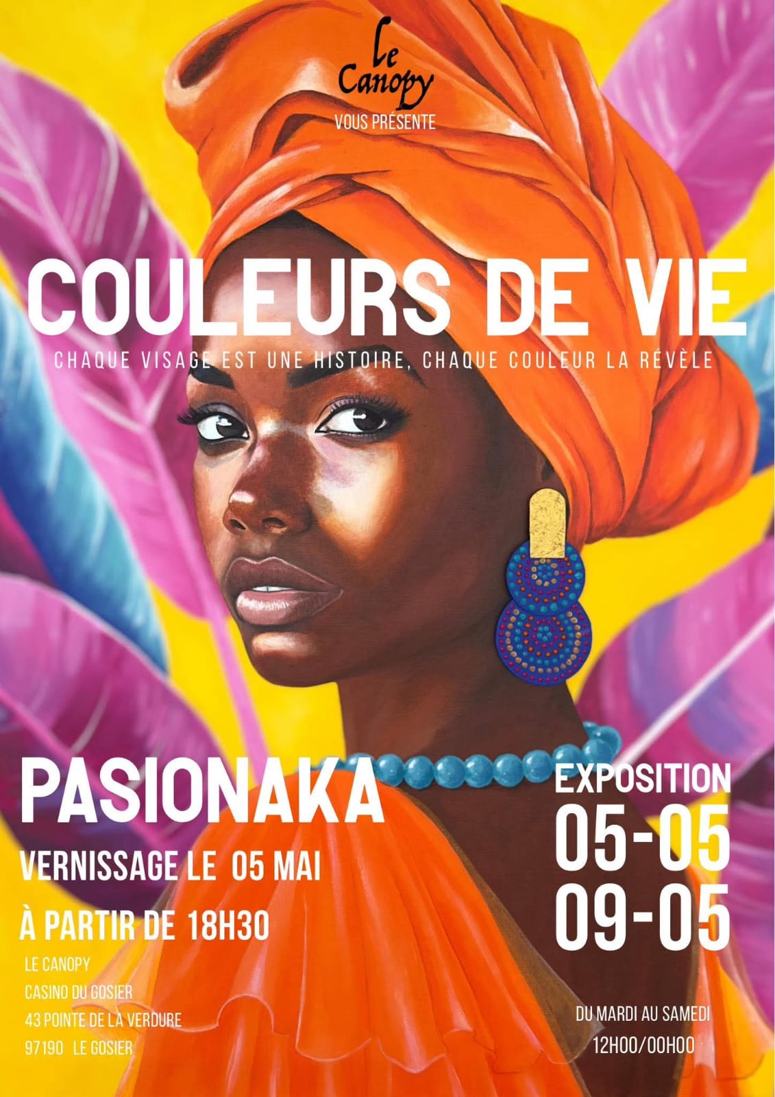 Expo Couleurs de vie - du 5 au 9 mai 2026