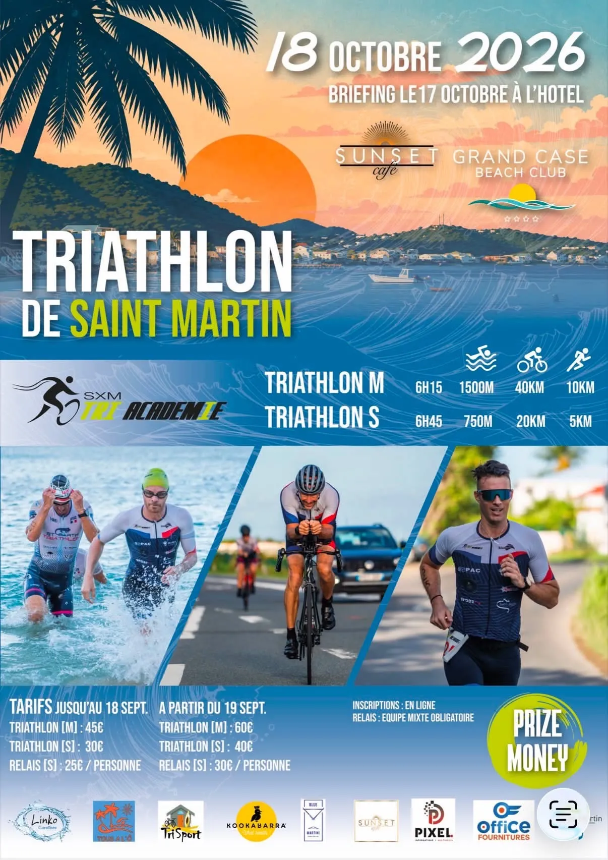 Triathlon de St Martin - 10 oct 2026