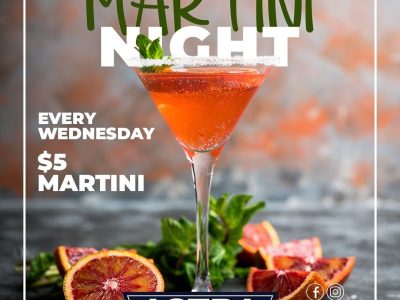Martini night Astra Sxm-every wednesday