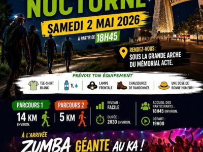 Randonnée nocturne - le 2 ami 2026